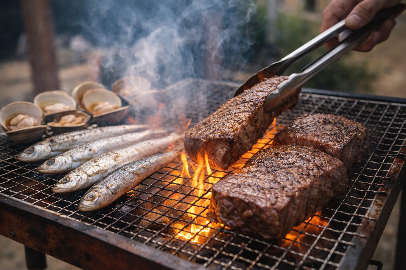 BBQに